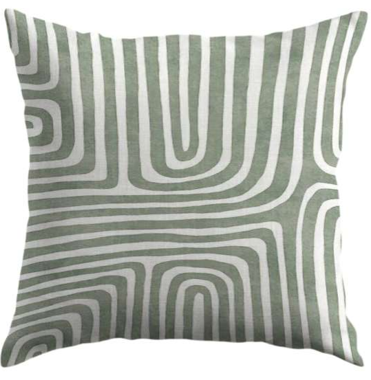 Linen Printed Cushion Cover